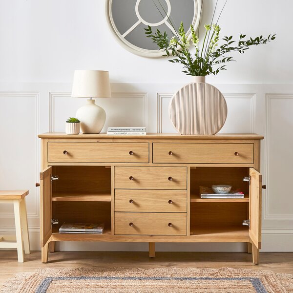 Churchgate Walton Large Sideboard, Oak