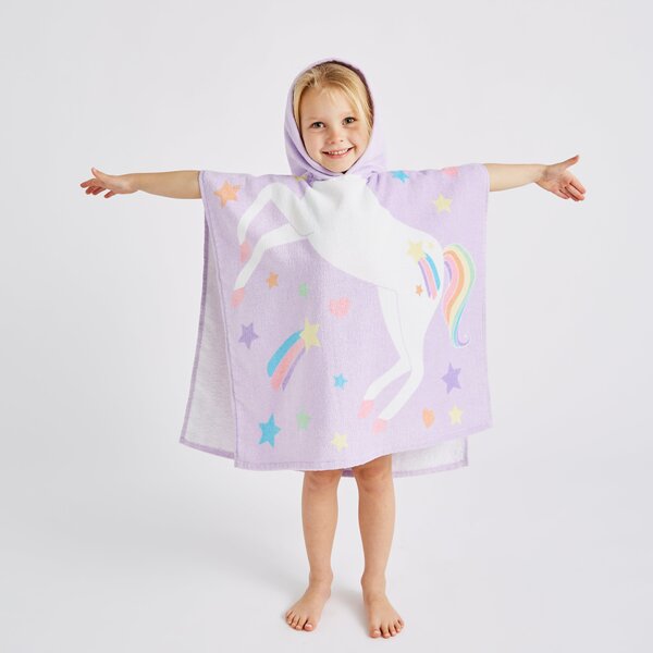 Unicorn Poncho Towel