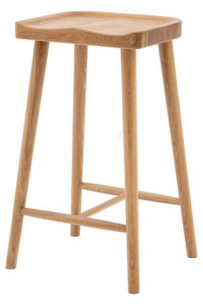 Tampa Bar Stool, Natural Oak