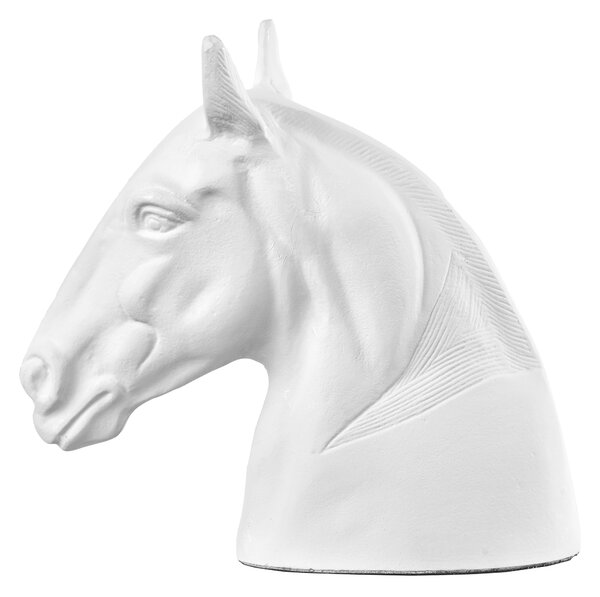 Matt Horse Head Ornament