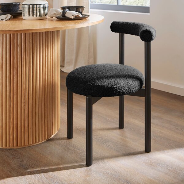 Violeta Dining Chair, Boucle