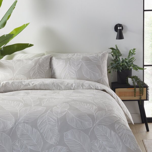 Fusion Matteo Reversible Duvet Cover and Pillowcase Set