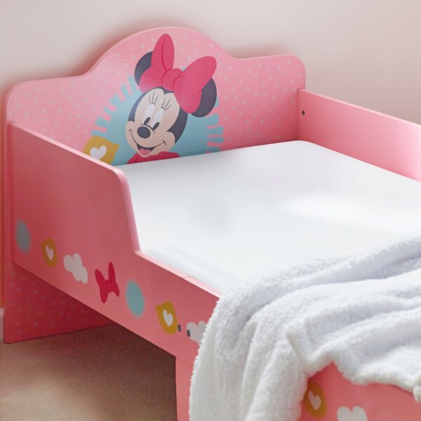 Minnie Mouse Pink Toddler Bed