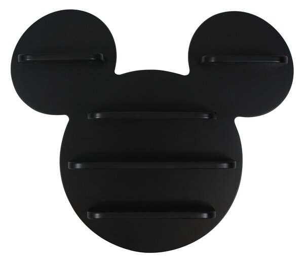 Mickey Mouse Black Wall Shelves