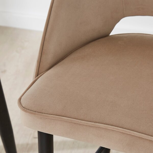 Lillia Velvet Bar Stool