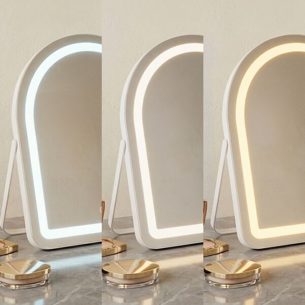 Mirror LED GLAM White 40x45cm
