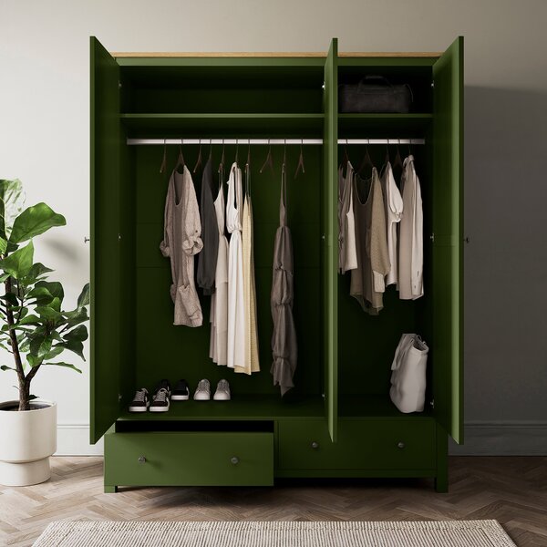 Olney Triple Wardrobe