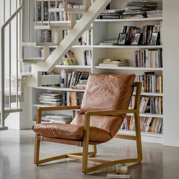 Davis Leather Lounge Chair