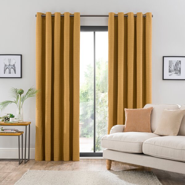 Zodiac Blackout Eyelet Curtains