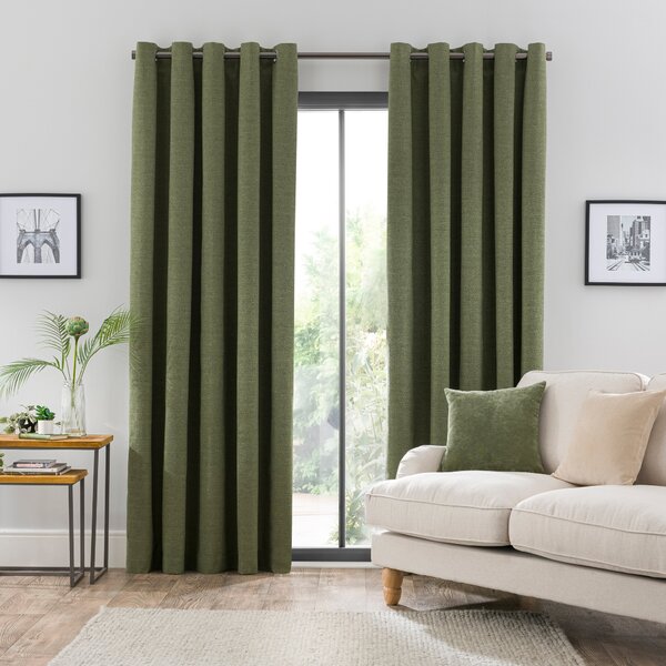 Zodiac Blackout Eyelet Curtains