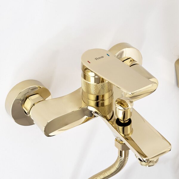 Bath faucet REA Viral Gold