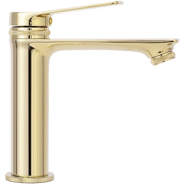 Bathroom faucet Rea Viral Gold Low