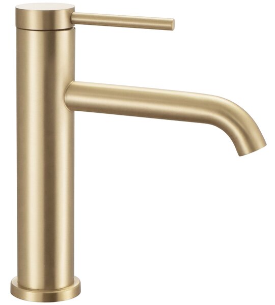 Bathroom faucet Rea CLIF Brush Gold