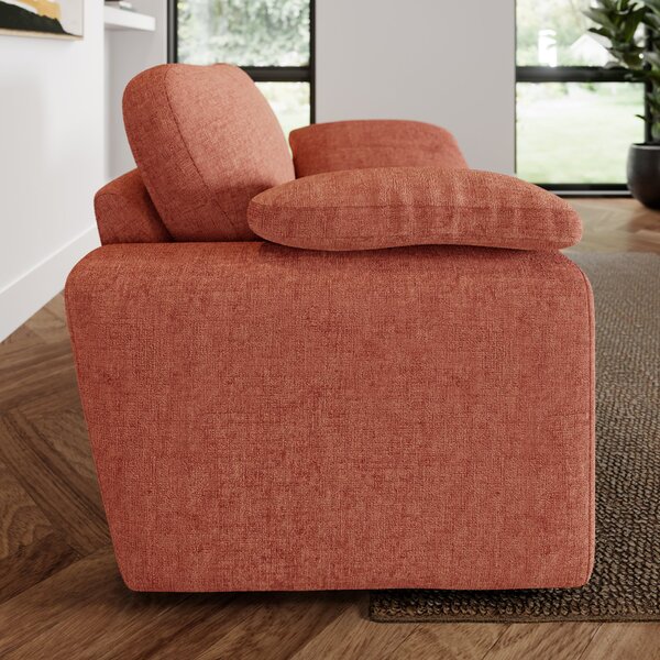 Magnus Soft Textured Chenille Snuggle Sofa