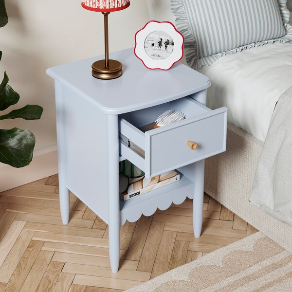 Remi 1 Drawer Bedside Table