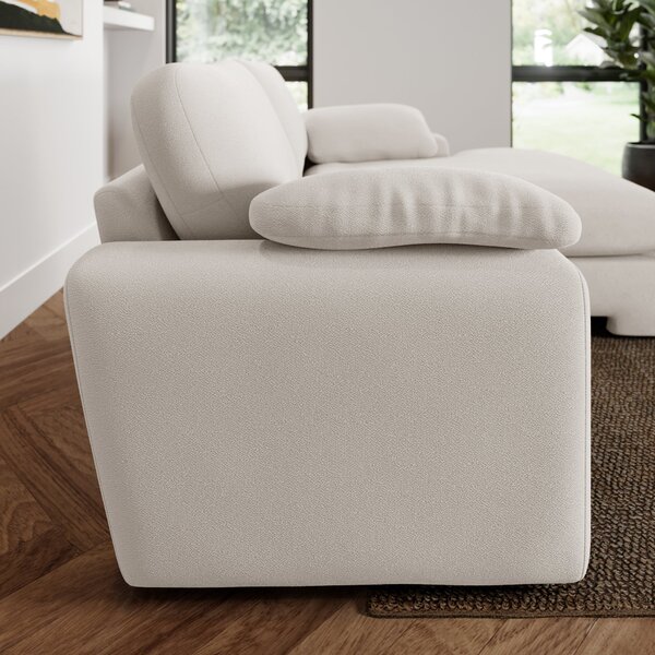 Magnus Cosy Weave Corner Chaise Sofa