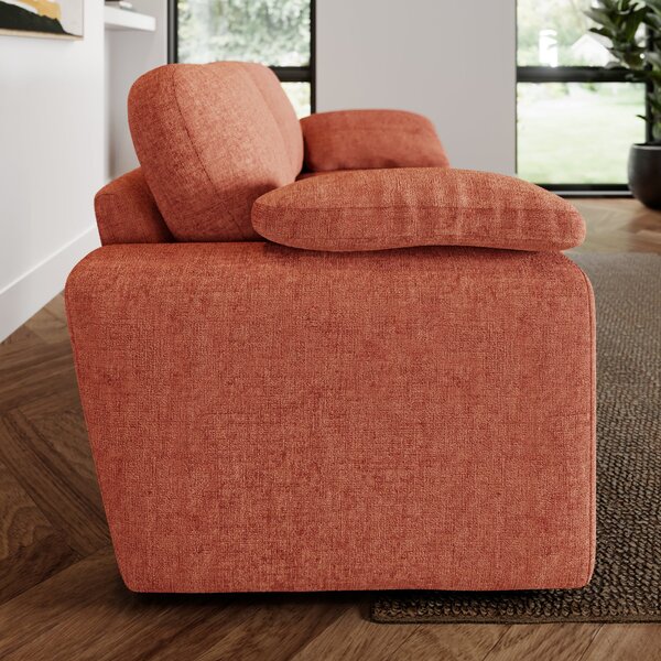 Magnus Soft Textured Chenille 3 Seater Sofa