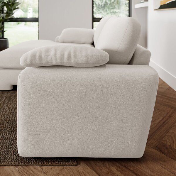 Magnus Cosy Weave Corner Chaise Sofa