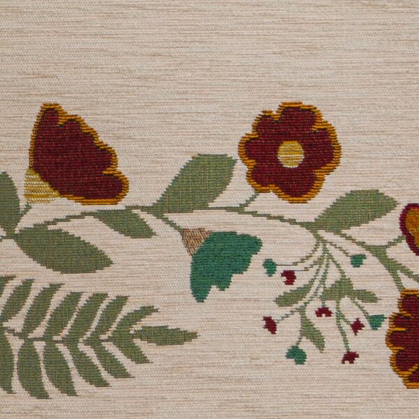 Camellia Floral Border Runner