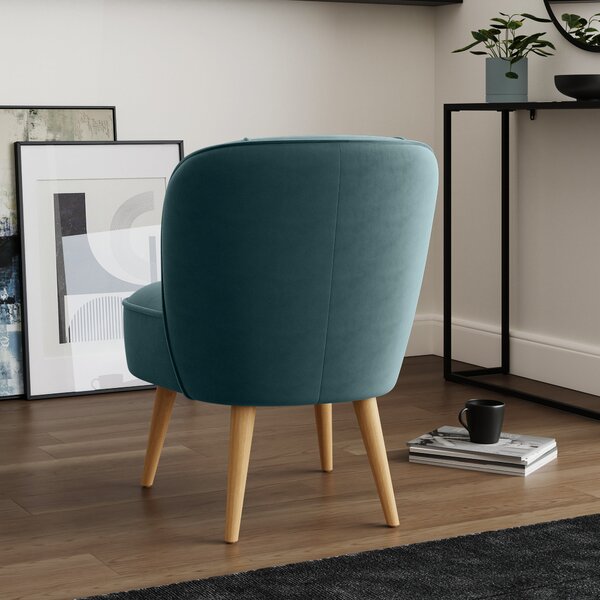 Elsie Velvet Cocktail Chair