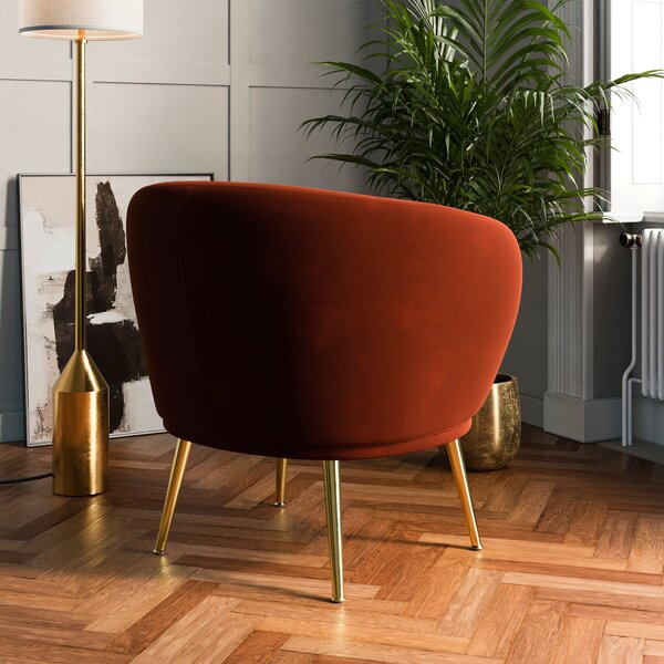 Bella Velvet Cocktail Chair