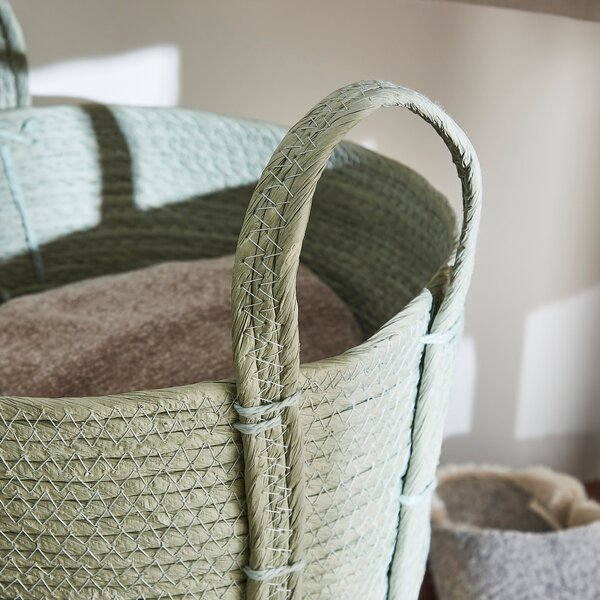 Block Colour Small Storage Basket