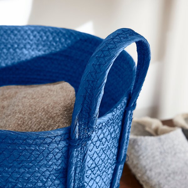 Block Colour Small Storage Basket