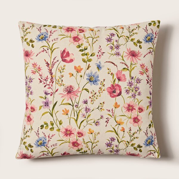 Foxley Floral Square Cushion