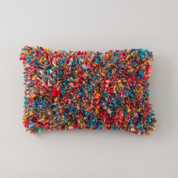 Ava Fluffy Texture Rectangle Cushion