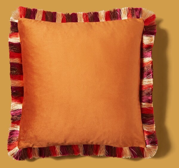 Fringe Square Cushion