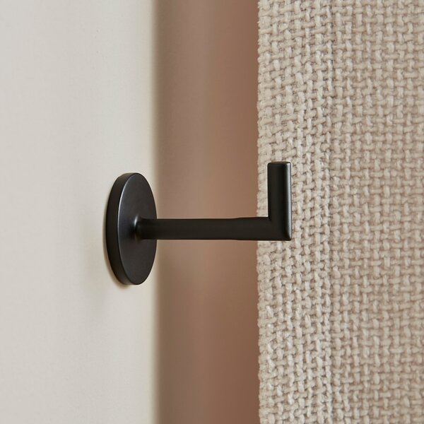 Set of 2 Contemporary Mini Curtain Hooks