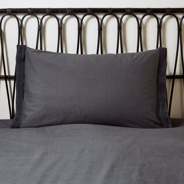 Ludlow Washed Cotton Duvet Cover and Pillowcase Set