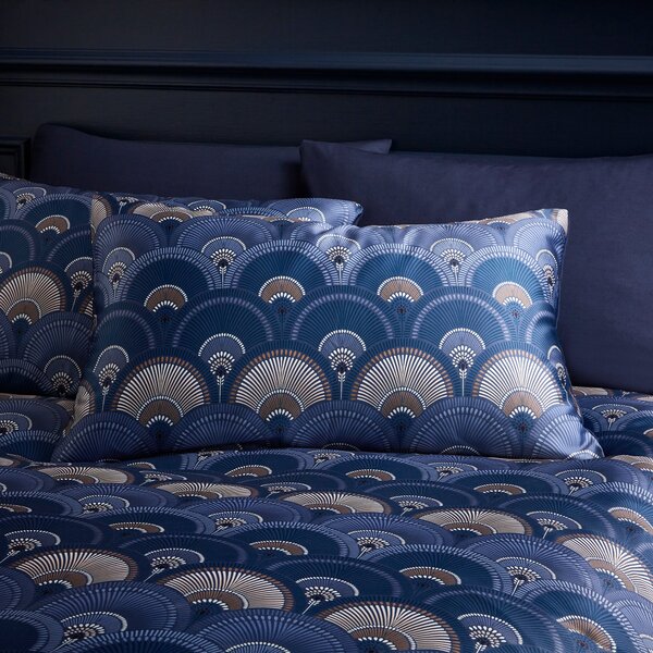 Pierre Fan Duvet Cover and Pillowcase Set