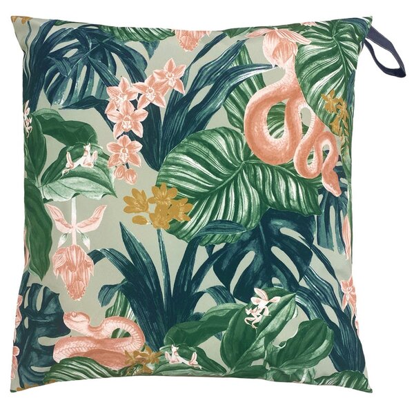 Medinilla Outdoor Floor Filled Cushion 70cm x 70cm Sage