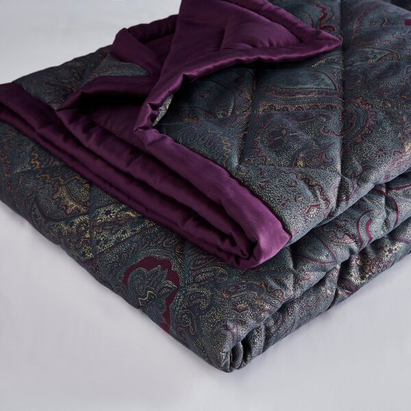 Dorma Paisley Jacquard Bedspread