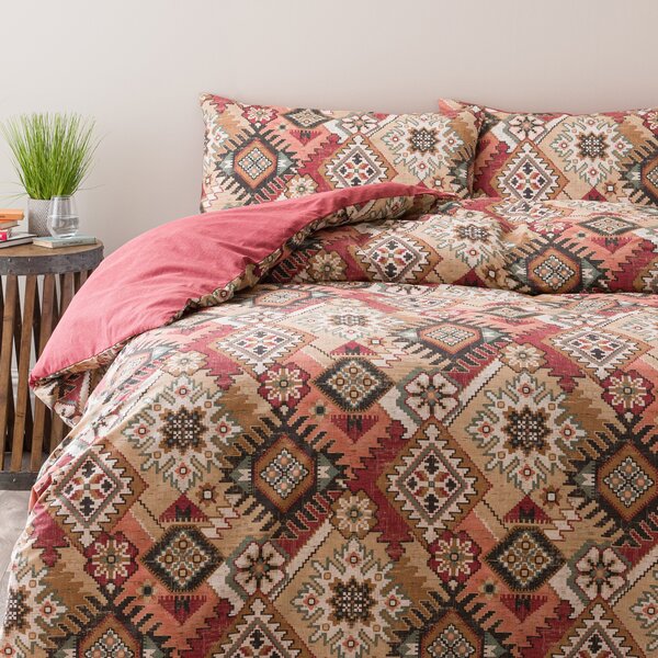 Hester Global Duvet Cover & Pillowcase Set