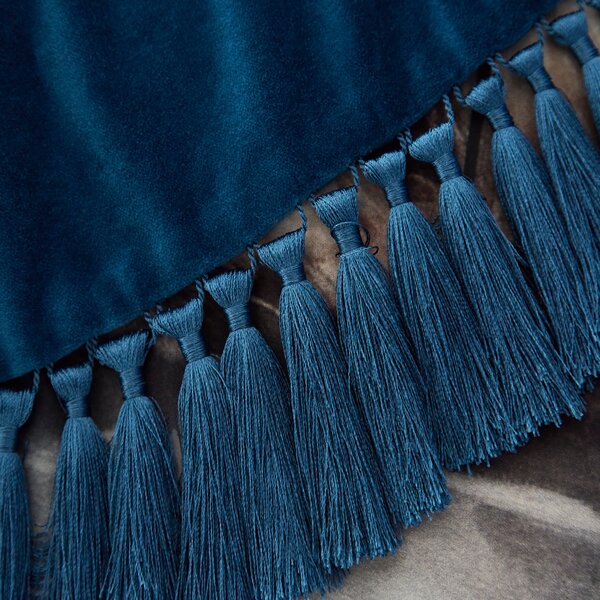 Dorma Burford Tassel Throw Blanket 150cm x 200cm