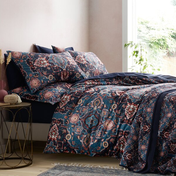 Soukara Dream Navy Bedspread