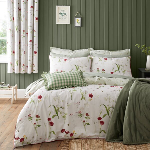 Penella Primrose Red Oxford Pillowcase