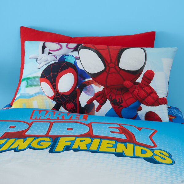 Spidey and His Amazing Friends Duvet Cover and Pillowcase Set