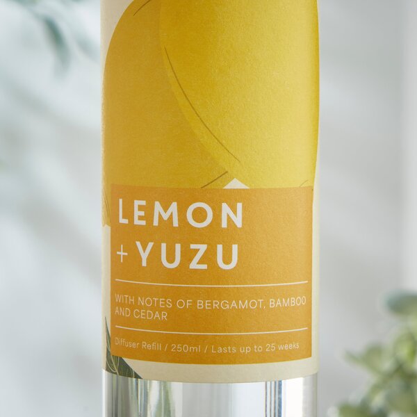 Lemon and Yuzu Diffuser and Refill Set