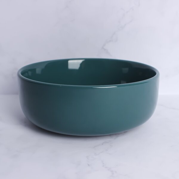 Stacking Stoneware Cereal Bowl Pacific Blue