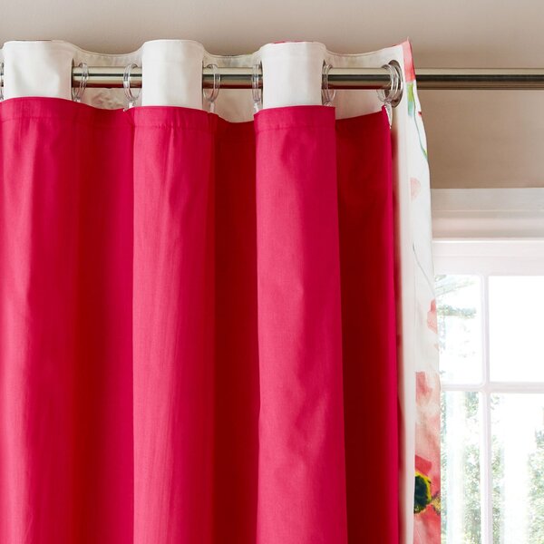 Coloured Curtain Linings