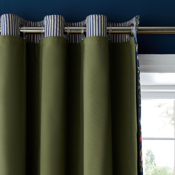 Coloured Curtain Linings