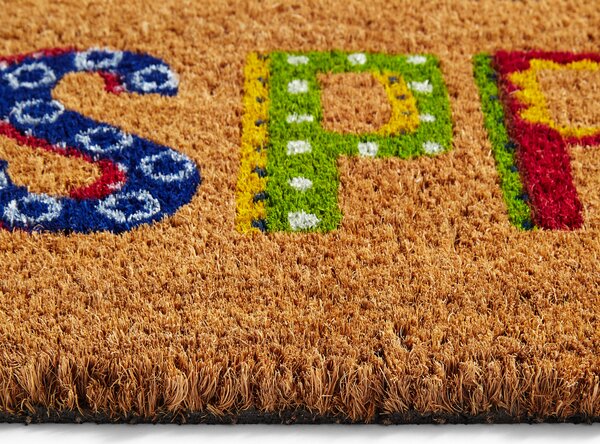 Hello Spring Coir Doormat