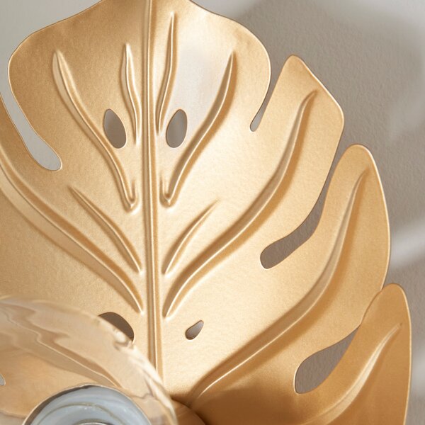 Indi Leaf Bathroom Wall Light