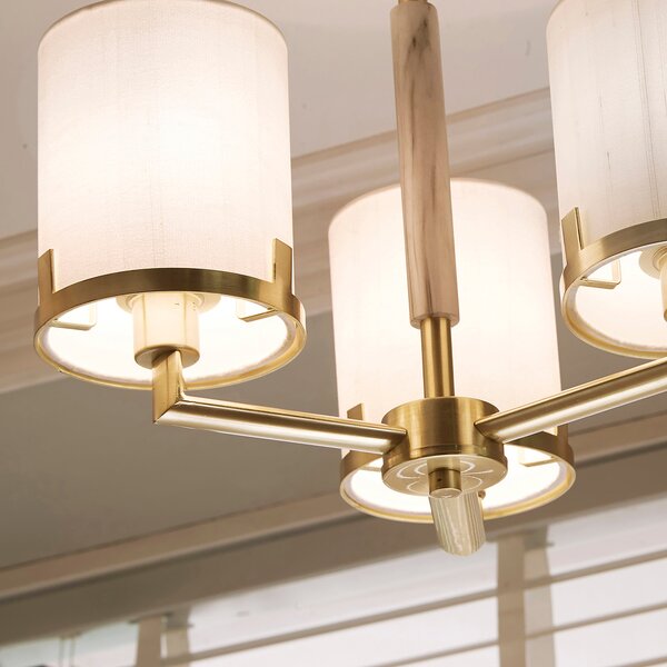 Midland Effect 3 Light Semi Flush Ceiling Light