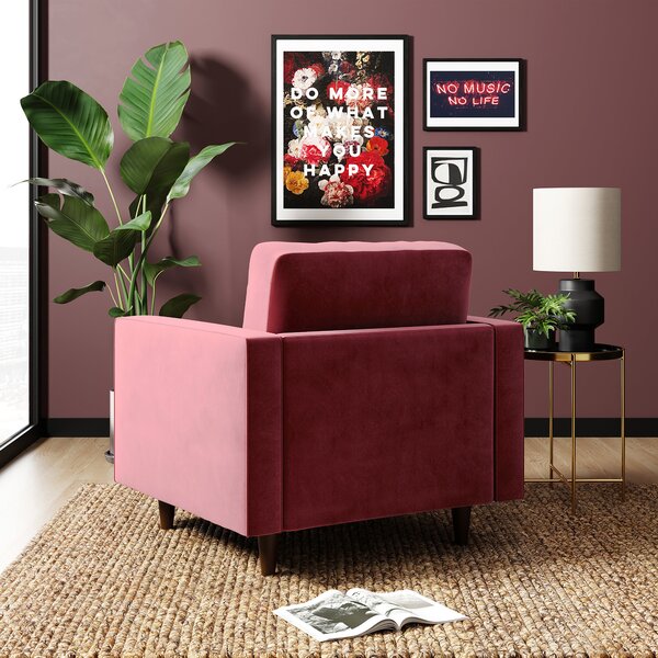 Zoe Velvet Armchair