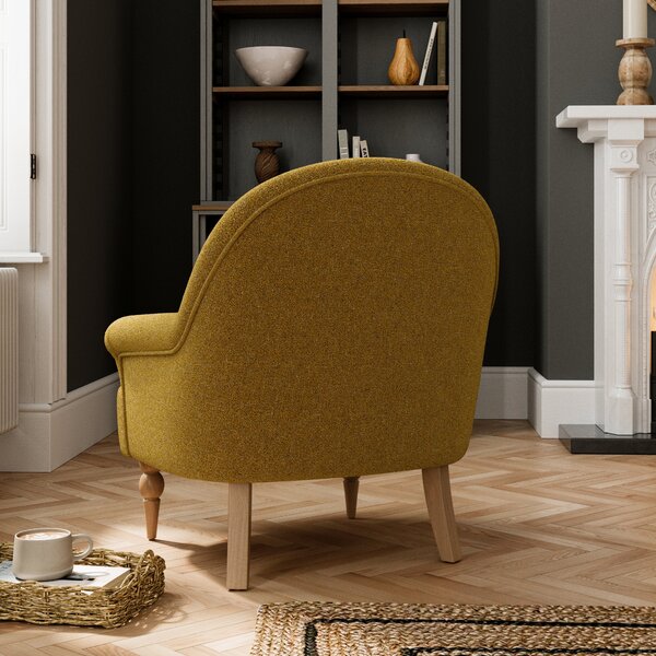 Petit Multi Tone Boucle Armchair