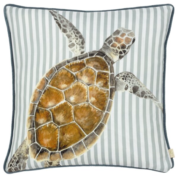 Evans Lichfield Salcombe Turtle Square Cushion